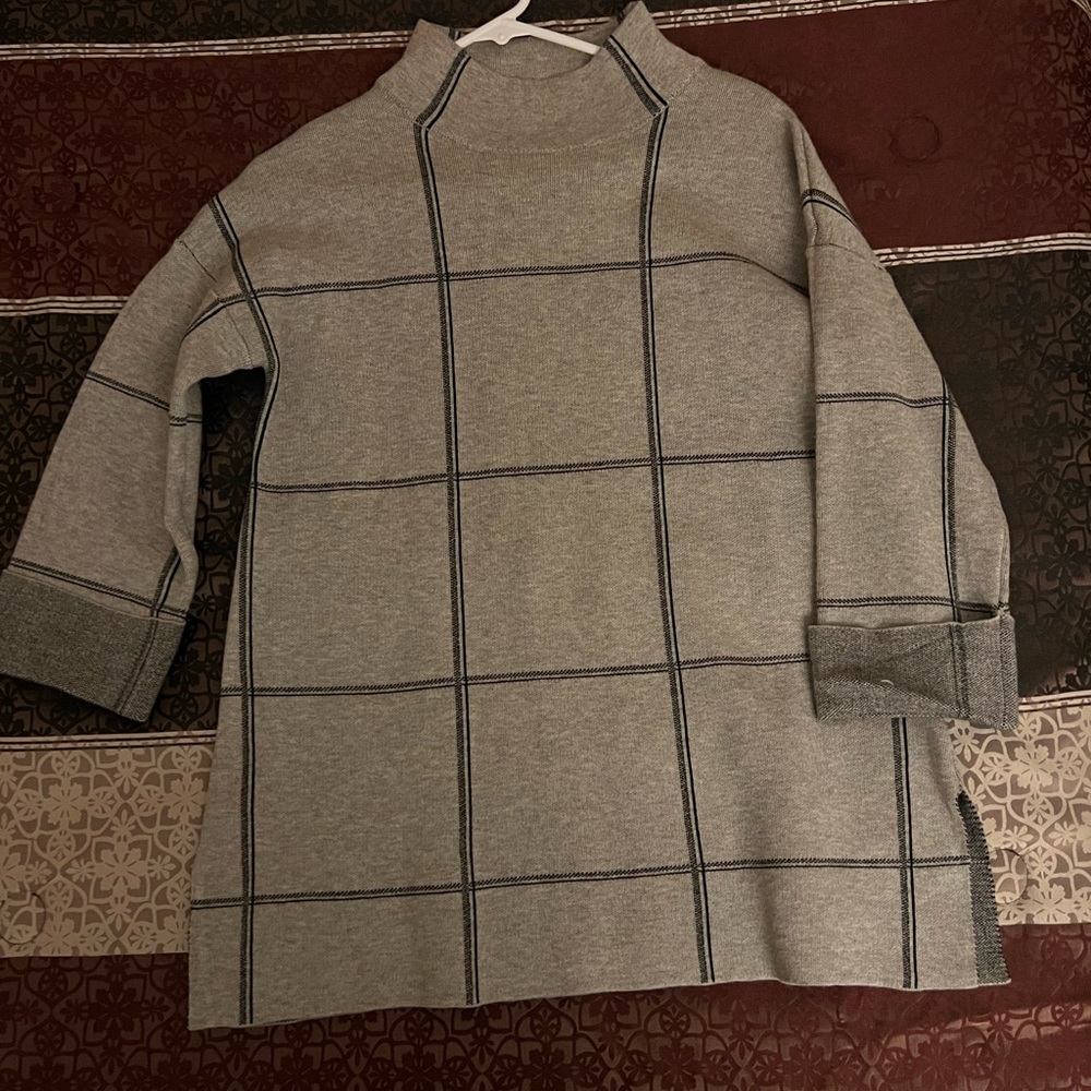 Mock neck sweater